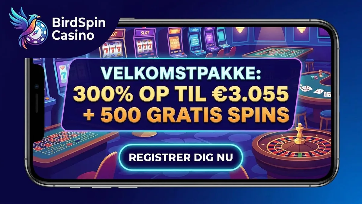 Registrér dig med bonus